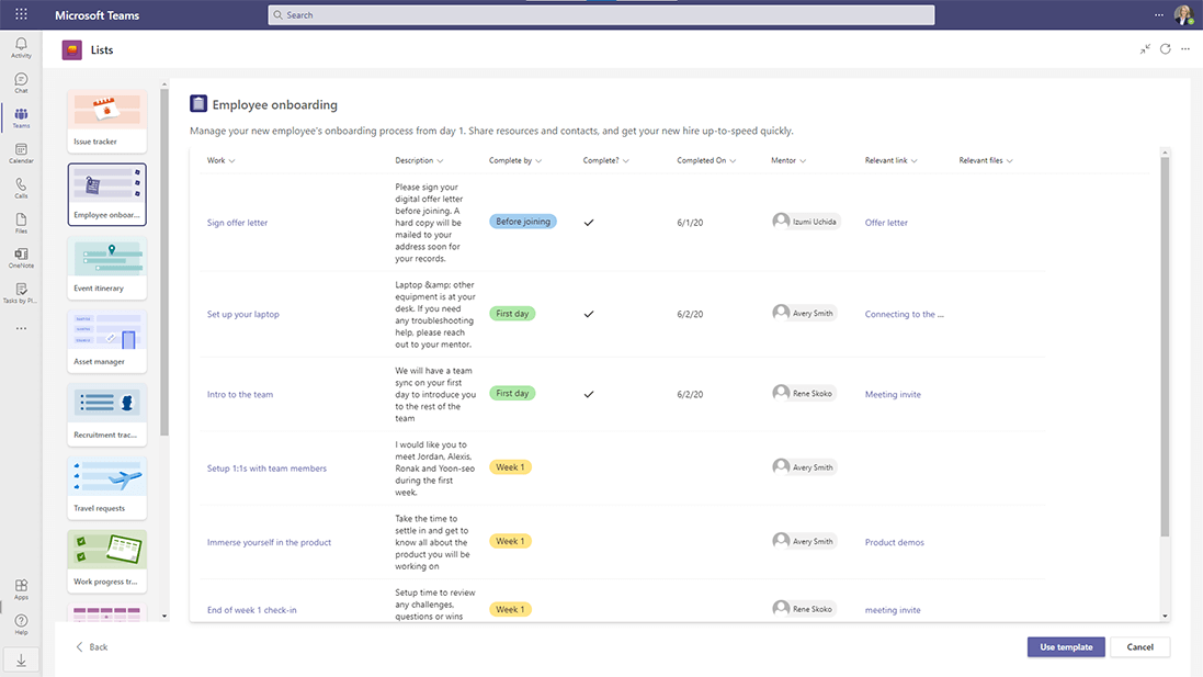 Microsoft Teams Apps Microsoft Lists